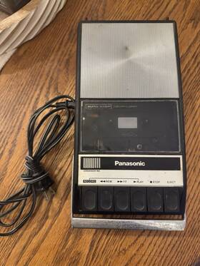 Rq-3095 Panasonic Vintage Cassette Player Made In Japan