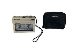 Rq-383 Panasonic Rq- 383 Voice Activated Cassette Recorder W Bag For Parts Or Repair