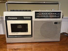 Rq-432as Panasonic Vintage Radio Tape Player Model