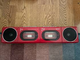 Rx-f11 Panasonic Double Cassette Player Boombox Needs Work Read Desc
