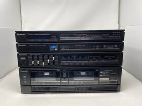 Sgt-40900 Panasonic Vintage Model Sg-d64 Double Cassette Deck Recorder Stereo Music System