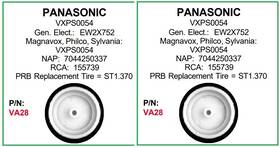 Panasonic Va28 2 Prb Vcr Video Idler Wheel For Vxps0054 Ge Ew2x752 Other
