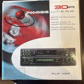 Plc-400 Phase Linear Plc 400 Am/fm Car Cassette Deck Radio Stereo Brand New