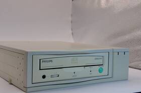 Cdd2000 Philips Vintage Rare Scsi Tabletop Cd Recorder Used Great Condition