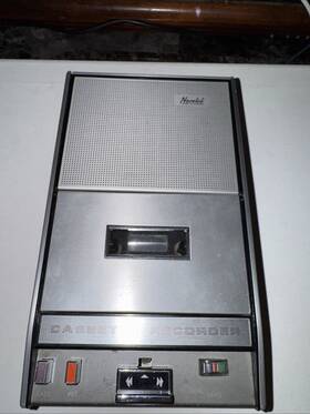 N2202 Philips Norelco-made In Austria-vintage Cassette Player And Recorder-not Tested
