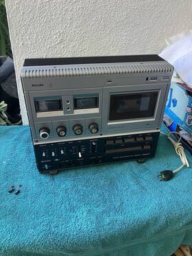 N2521 Philips Vintage Phillips Hi Fi Cassette Deck