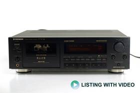 Ct-41 Pioneer Cassette Deck. Elite Series. 3-head. Super Auto Ble. Dolby S
