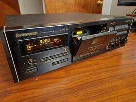 Ct-43 Pioneer Rare Elite Stereo 3-head Cassette Deck - Serviced Made In Japan