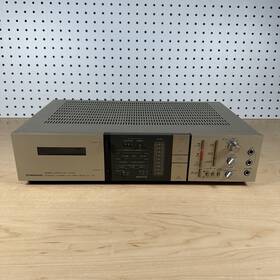 Pioneer Ct-r7 Vintage Stereo Cassette Deck Silver Face Parts Repairs Only Read