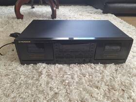 Ct-w203 Pioneer Dual Double Stereo Cassette Tape Deck Made In Japan