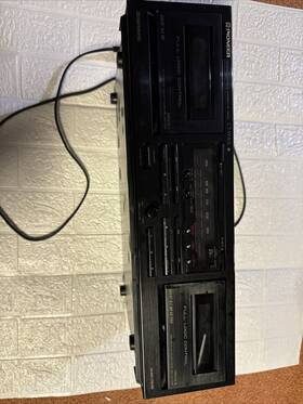 Ct-w301 Pioneer Stereo Double Cassette Deck Not Tested