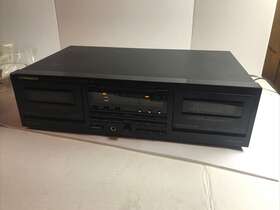 Ct-w501r Pioneer Vintage Stereo Double Cassette Tape Deck Parts Repair