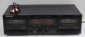 Ct-w550r Pioneer Stereo Double Cassette Deck Made In Japan Tested / Working
