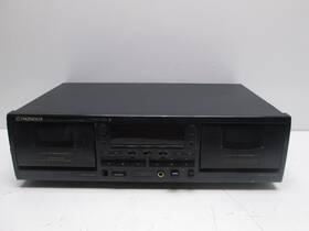 Ct-w603rs Pioneer Ct-w630rs Stereo Dual Cassette Deck - Cut Cord For Parts