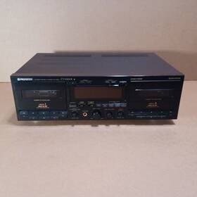 Ct-w830r Pioneer Ct-w83or Original Owner Dual Tape Deck Auto Reverse Dolby B C Hx Pro