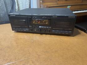 Ct-w901r Pioneer Stereo Dual Double Dubbing Cassette Deck Player Pls Read