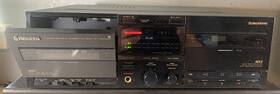 Ct-x540wr Pioneer Parts Repair Works Left Side Wonftt Close Double Cassette Deck