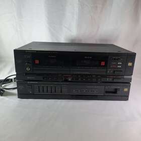Dc-777z Pioneer Stereo Double Cassette Tape Deck Model