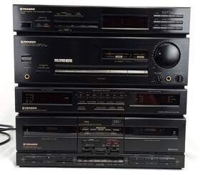 Dc-z92 Pioneer Vintage Dc-z 92 Stereo Double Cassette Deck Receiver Equalizer Japan