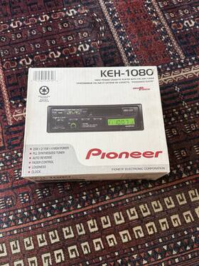 Keh-1080l Pioneer New Nos Vintage Super Tuner Cassette Tape Deck Radio Player