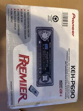 Pioneer Keh-p690 Vintage Stereo Cassette Deck New Open Box