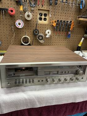 Kh-747 Pioneer Centrex By Receiver Tape Deck Excellent Condition