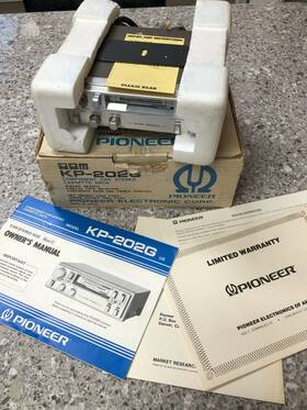 Kp-202g Pioneer Vintage Component Cassette Deck