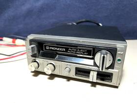 Kp-373 Pioneer Vintage Car Cassette Stereo Player Japan Untested