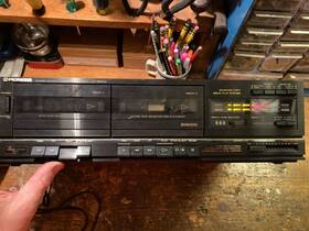 Ct-980w Pioneer R188024 Stereo Cassette Tape Deck