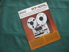 Rt-1011l Pioneer Reel-to-reel Orig Flier
