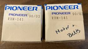 Rxm-141 Pioneer Ct-f Cassette Capstan Motor 90/03 2pc New But Untested