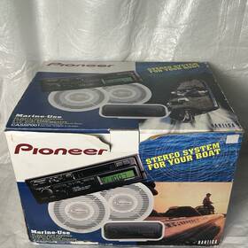 Keh-1080 Pioneer Ts-mr161 Cassette Am/fm Marine Stereo System Speakers Nos