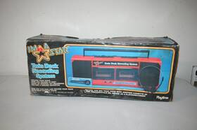 120100 Playtime Vtg 1985 Cassette Karaoke Twin Deck Recording System Player Im A Star