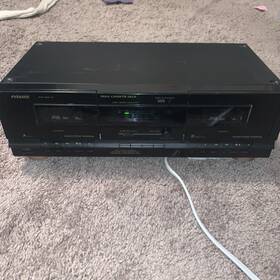 K9835-428 Pyramid Pr-331d Dual Cassette Deck - Good Working Condition S7230
