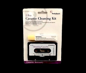 44-1162a Radio Shack 2 Way Cassette Player Recorder Head Cleaning Kit New Nos