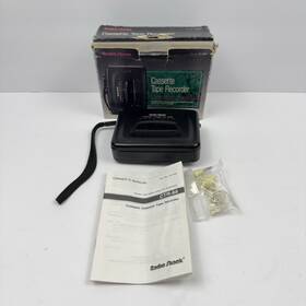 Ctr-88 Radio Shack Cassette Tape Recorder Nos W Box Manual Ear Piece