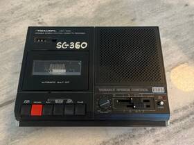 Vsc-1000 Radio Shack Realistic Vintage Variable Speech Cassette Recorder