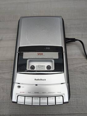 Ctr-121 Radioshack 1401128 Radio Shack Cassette Recorder Voice Activated Vox Desktop