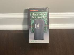 Micro-31 Radioshack Original Vintage Radio Shack Microcassette Tape Recorder