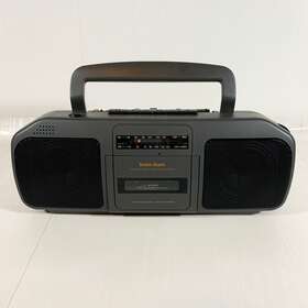 Scr-53 Radioshack Vintage Radio Shack Boombox Stereo Cassette Am/fm - Works But Read Desc