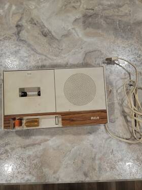 Rca Yzb-517 Vtg 70s Tape Player Model For Parts Only Retro Rare