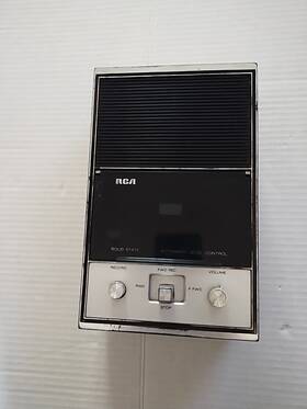 Yzb-520j Rca Vintage Cassette Tape Recorder W Original Case Yzb 520j Japan Tested