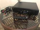 Rcd-w500c Sony Cd Player Recorder With Remote And Pair Audio Cables