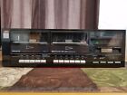 Rd-w41 Sanyo Stereo Double Cassette Deck Vintage