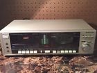 Rd-w55 Sanyo Vintage Stereo Dual Cassette Deck Model Rd Mic Inputs
