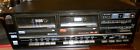 W685 Rd Sanyo Vintage Stereo Dual Tape Cassette Deck