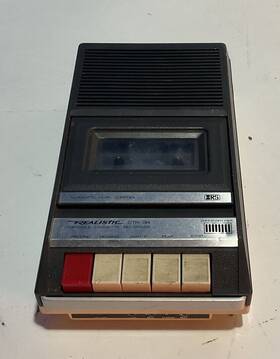 Ctr-34 Realistic 120924 Vintage Potable Cassette Player M0209 006