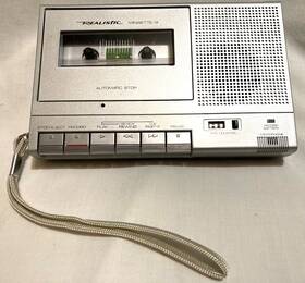 14-812 Realistic 14-182 Minisette-9 Tape Player/recorder Model Tested And Working Tandy