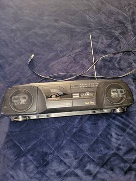 Cd-3304 Realistic 14-5299 Vintage Radio Shack Tandy Duel Cassette
