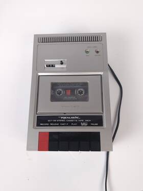 14-616a Realistic Vintage Tape Recorder Sct 25 Model Works